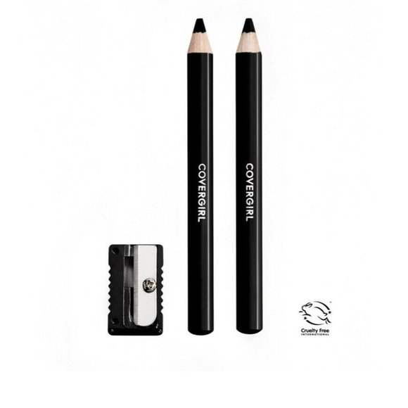 COVERGIRL Other - (2-Pack) COVERGIRL Easy Breezy Brow Fill + Define Eyebrow Pencil, 500 Black